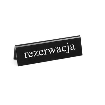 Tabliczka informacyjna Rezerwacja | HENDI 663523