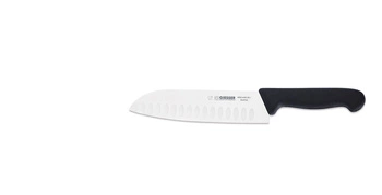 Nóż szefa kuchni Santoku - 18cm , czarny | GIESSER MESSER 8269 wwlk 18