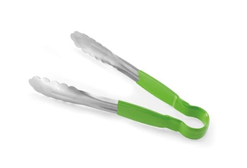 Szczypce do serwowania zielone HACCP 25 cm | HENDI 171875