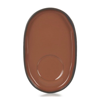 Spodek owalny Caractere cynamon 13,3x8,3 cm | TOM-GAST RV-652768-4
