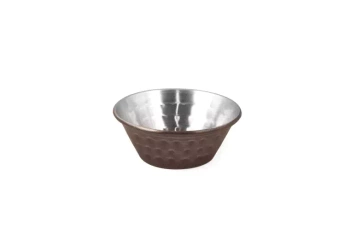 Ramekin Charms, finger food, miedź antyczna młotkowana śr. 6,2 cm, poj. 40 ml | AMBITION 287688