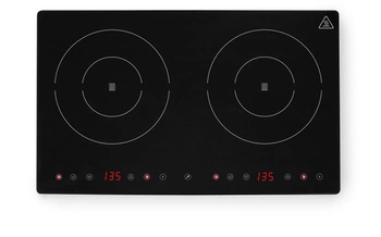 Kuchenka indukcyjna podwójna Black Line, 3.5 kW, 230 V | HENDI 239414