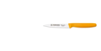 Nóż do obierania - 10 cm, żółty | GIESSER MESSER 8315 sp 10 g