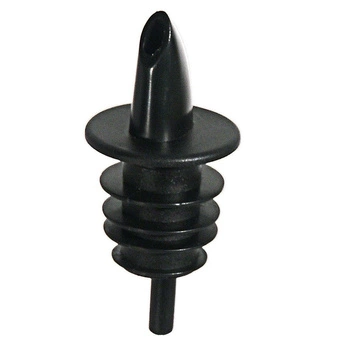 Nalewak do alkoholu czarny z polietylenu, 7 cm | CONTACTO 5852/001