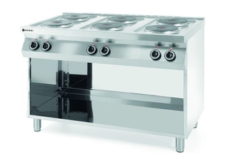 Kuchnia elektryczna 6-płytowa Kitchen Line | HENDI 226230