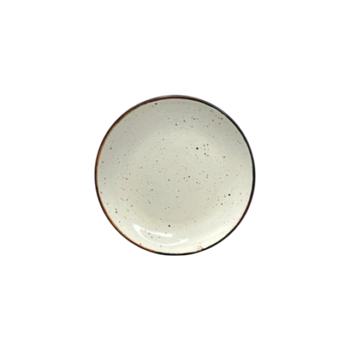 Talerz deserowy Still Rustic krem 19 cm | KERA CERAMIKA 7.3.2.RUSTIC KREM