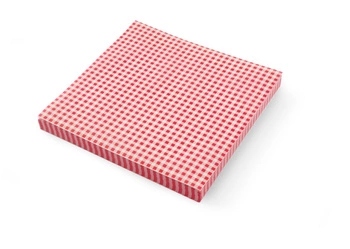Papier pergaminowy w kratkę  30.6x30.5 cm - 500 szt. | HENDI 678176