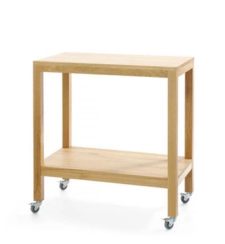 Wózek kelnerski dębowy | Fine Dine 664483