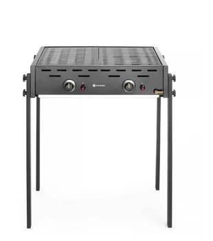 Grill gazowy Roast-Master Pro Black 11,6 kW, 790x560x(H)900mm | HENDI 148822