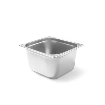 Pojemnik GN 2/3 gł. 20 cm ze stali nierdzewnej KITCHEN LINE | HENDI 806258