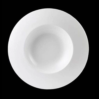 Talerz prezentacyjny porcelanowy FLOAT - 30,5 cm | STEELITE 9001C600