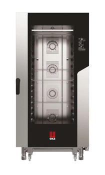 Piec konwekcyjno-parowy elektryczny Millenial Black Mask Bakery 16x600x400 | TECNOEKA MKF1664BM