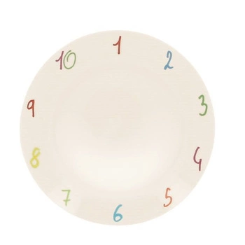 Talerz płaski porcelanowy RAK SKOLA - 18 cm | RAK NN18012001