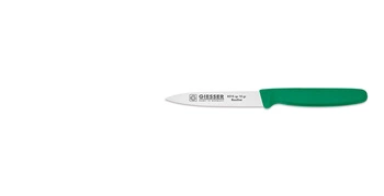 Nóż do obierania - 10 cm, zielony | GIESSER MESSER 8315 sp 10 gr