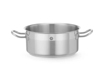 Garnek ze stali nierdzewnej niski Profi Line, 2.8 l, średnica 20 cm, wysokość 9 cm | HENDI 830147