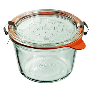 Słoik z pokrywką MOLD zestaw - 370 ml | WECK WE-741-100PUZ