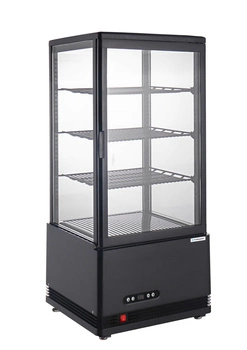 Witryna chłodnicza 78 l czarna | FORGAST FG07748