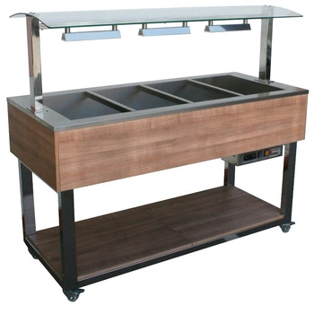 Witryna grzewcza ES Red 4x GN 1/1 | REDFOX 00027241