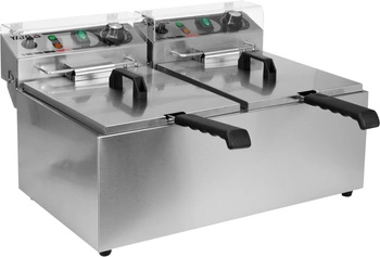 Frytownica elektryczna 2-komorowa 2x8 l | YATO YG-04623