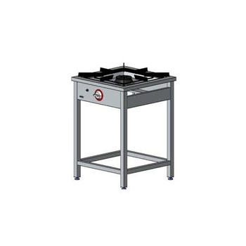 Taboret gastronomiczny gazowy 1-palnikowy | EGAZ TG-105.II