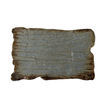 Talerz płytki prostokątny Moku topaz 30 x 18 cm | KERA CERAMIKA 16.2.TOPAZ