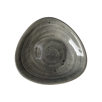 Talerz głęboki Delta Rustic szary 27 cm | KERA CERAMIKA 15.5.RUSTIC SZARY