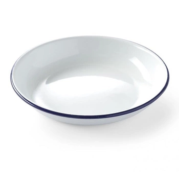 Talerz głęboki emaliowany - śr. 24 cm | HENDI 621271
