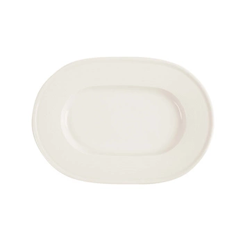 Półmisek porcelanowy owalny śr. 25 cm Line | FINE DINE 04ALM002142