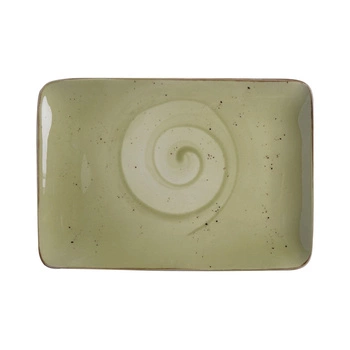 Talerz porcelanowy prostokątny Olive | FINE DINE 778029