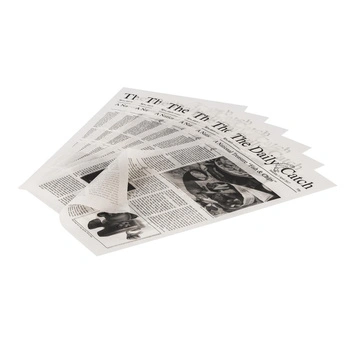 Papier do frytek pergaminowy z nadrukiem- 500 sztuk | APS 40670