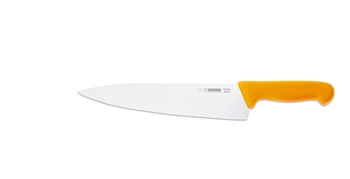 Nóż Szefa kuchni - 26 cm, żółty | GIESSER MESSER 8455 26 g