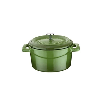 Mini garnek żeliwny finger food 500 ml zielony | LAVA 832080