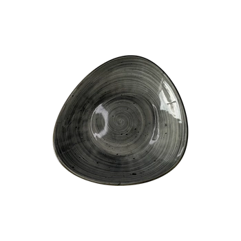 Talerz głęboki Delta Rustic szary 24 cm | KERA CERAMIKA 15.6.RUSTIC SZARY