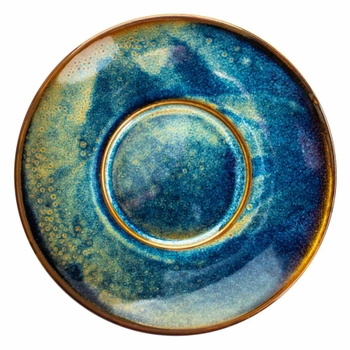 Spodek do filiżanki do espresso DEEP BLUE śr. 13 cm | VERLO V-82035-8