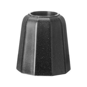 Podstawa do patery z melaminy , Metropolis, czarna, śr. 11 cm x (h) 12 cm | FINE DINE 562543