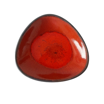 Talerz głęboki Delta Cristall rubin 24 cm | KERA CERAMIKA 15.6.RUBIN