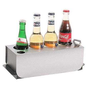 Stojak chłodzący na 4 butelki, 33x12,5x10 cm | CONTACTO 797/004