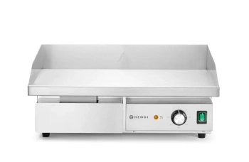 Płyta grillowa elektryczna Kitchen Line, gładka, 3 kW, 230 V | HENDI 154977