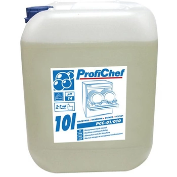 Płyn do mycia naczyń w zmywarkach gastronomicznych 10l | PROFICHEF PCC-01/010