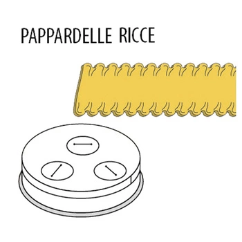 Matryca do makaronu Pappardelle Rice, 57 mm | FIMAR ACTRMPF47