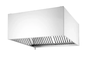 Okap nierdzewny przyścienny, skręcany, 100.5x100 cm | HENDI 220986