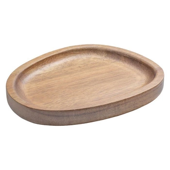 Talerz drewniany owalny 13x16 cm | VERLO V-30062
