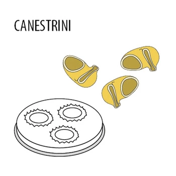 Matryca do makaronu Canestrini, 57 mm | FIMAR ACTRMPF71