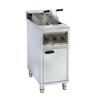 Frytownica elektryczna 2-komorowa na podstawie, 2x10 l, 12 kW, 400 V | ROLLER GRILL RFE 20 C