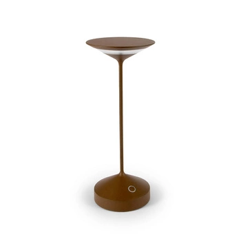 Lampa stołowa TEMPO brązowa | ABERT 9105517001