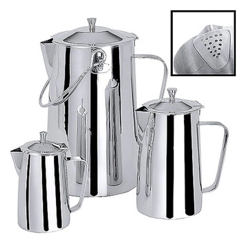Dzbanek do herbaty z pokrywką i sitkiem, stal nierdzewna, 5 l | CONTACTO 3018/501