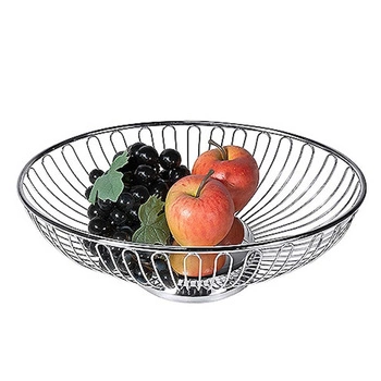 Koszyk na owoce owalny, 29x19 cm, wysokość 8.5 cm | CONTACTO 2072/290