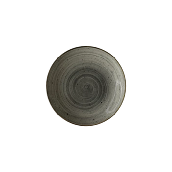 Talerz deserowy Still Rustic szary 19 cm | KERA CERAMIKA 7.3.2.RUSTIC SZARY