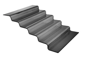 Schodki szklane - 6-stopniowe czarne | FINE DINE 429778