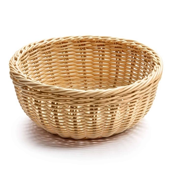 Koszyk na pieczywo okrągły, polipropylen, 24 cm | FORGAST FG03331